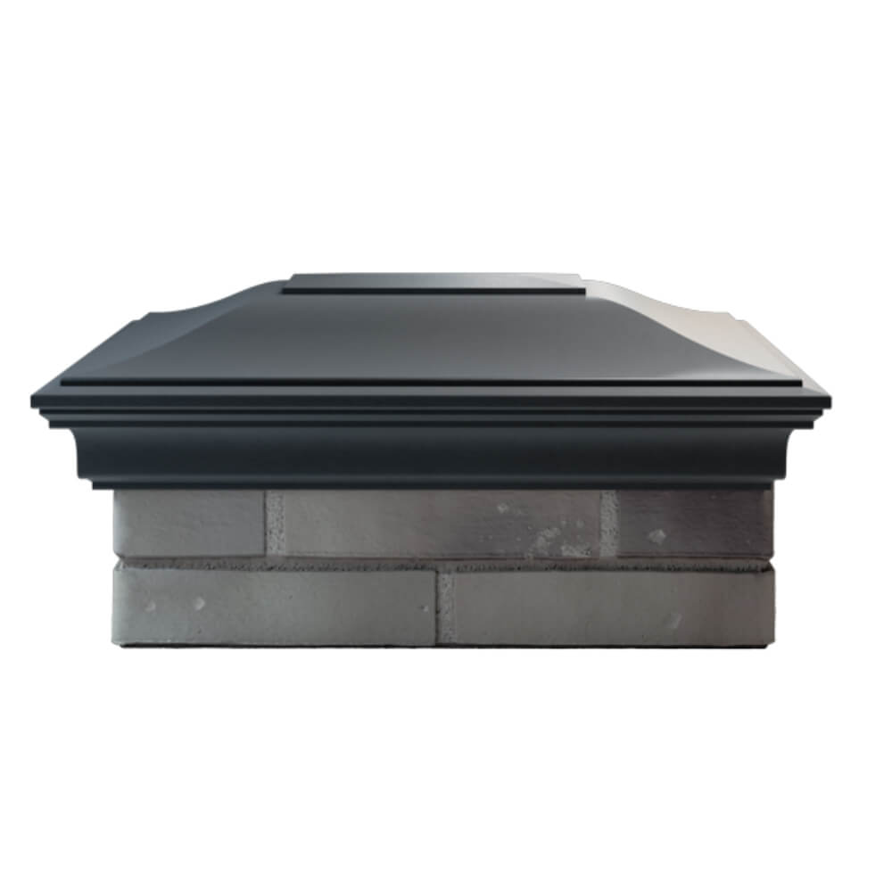 Колпак Zking Монблан Серый на столб 2х1.5 кирпича (515х385мм) в Валдае фото