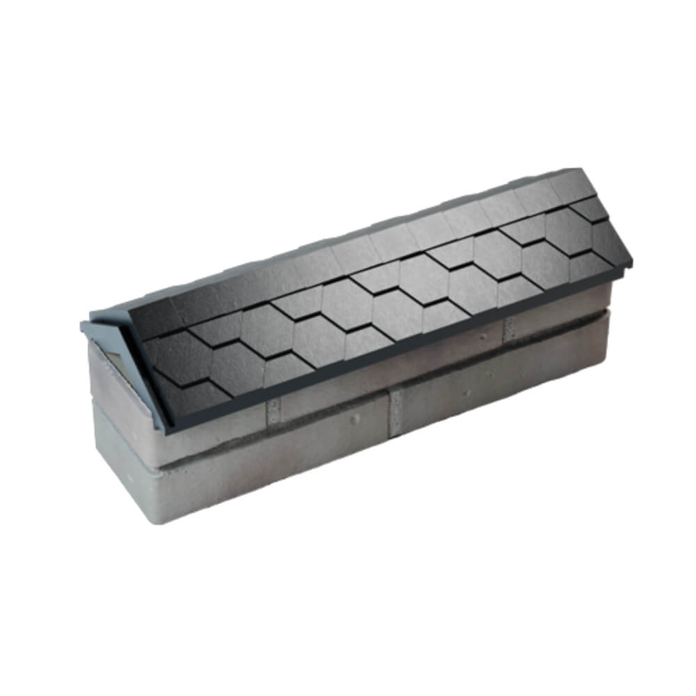 Парапет Zking Эверест Черный с посадкой на 0.5 кирпича (130мм) в Валдае фото