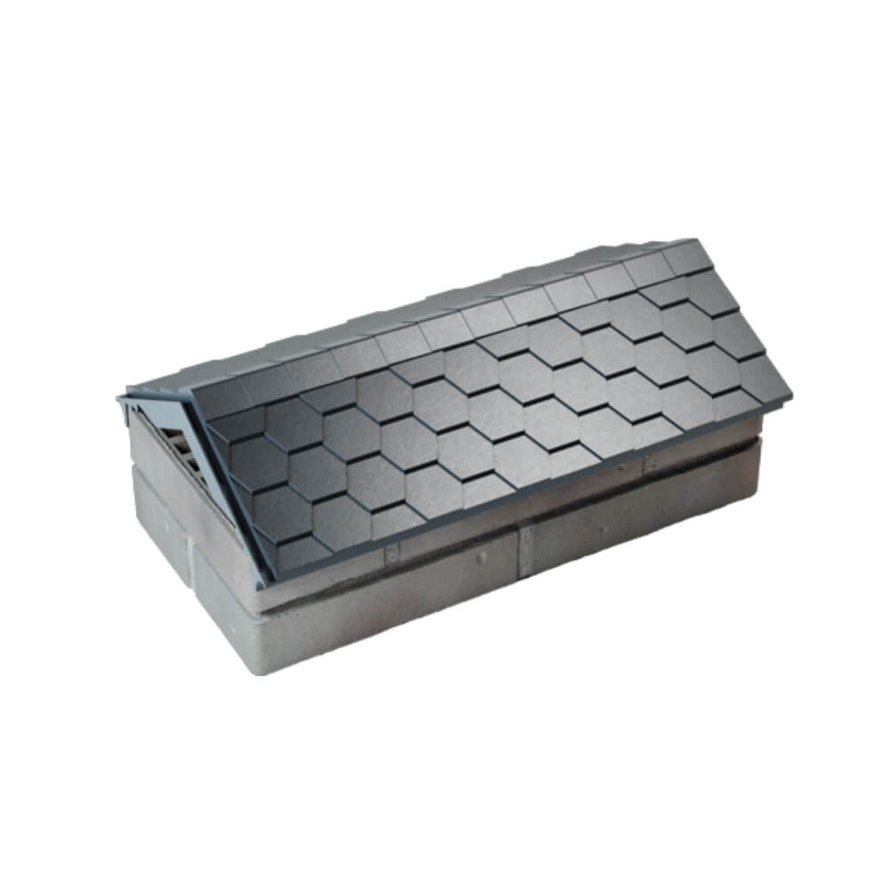 Парапет Zking Эверест Серый с посадкой на 1 кирпич (200/225/255мм) в Валдае фото