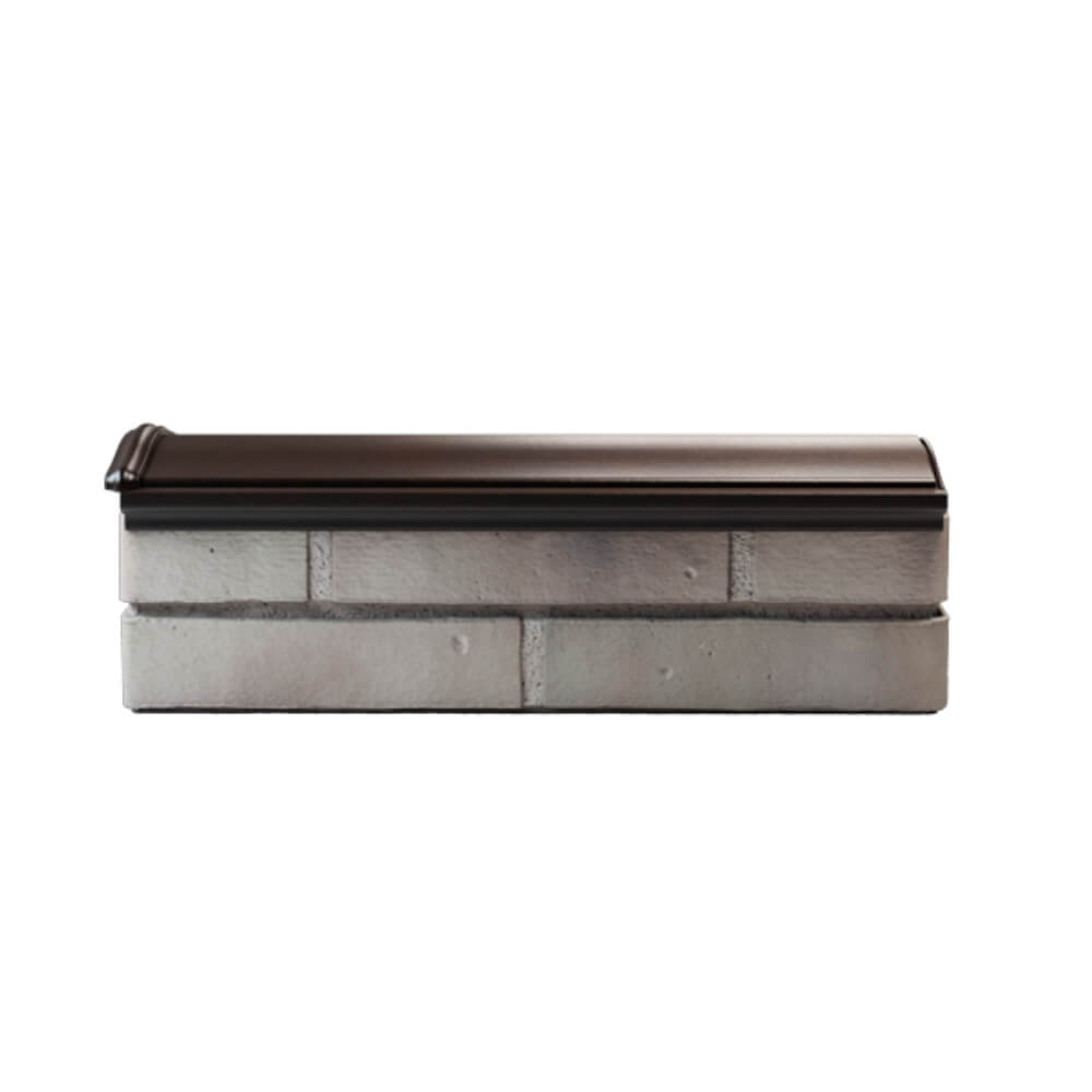 Парапет Zking Монблан Коричневый посадка на 0.5 кирпича (130мм) в Валдае фото