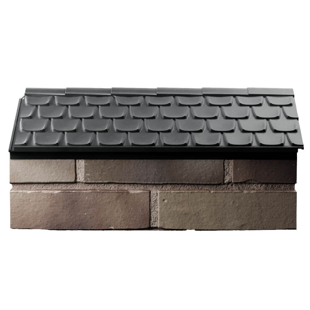 Парапет Zking Эльбрус Серый с посадкой на 1 кирпич (255мм) в Валдае фото