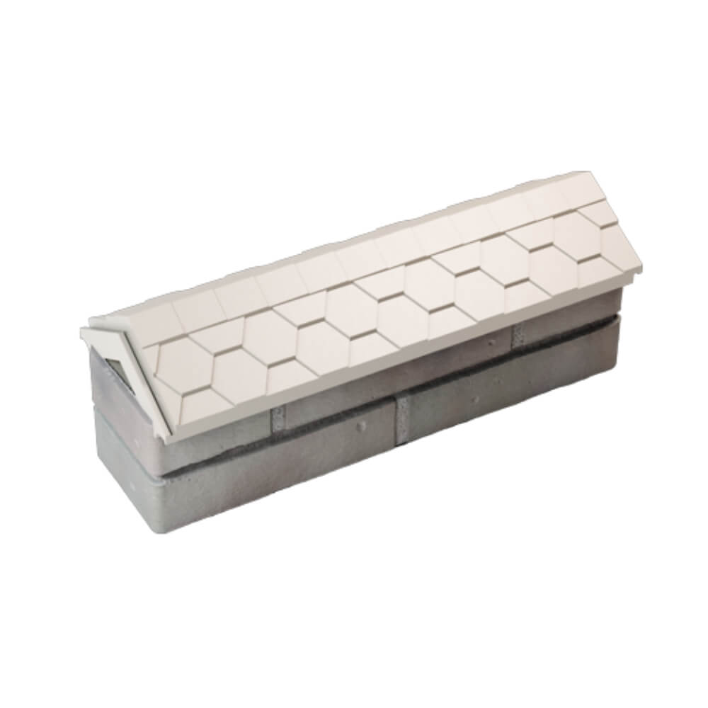 Парапет Zking Эверест Бежевый с посадкой на 0.5 кирпича (130мм) в Валдае фото