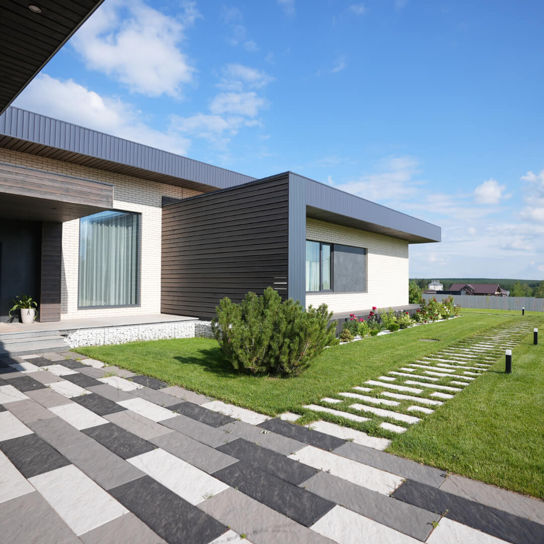 Шаговая плита STONE Светлая Галька 990х330х55мм в Валдае фото