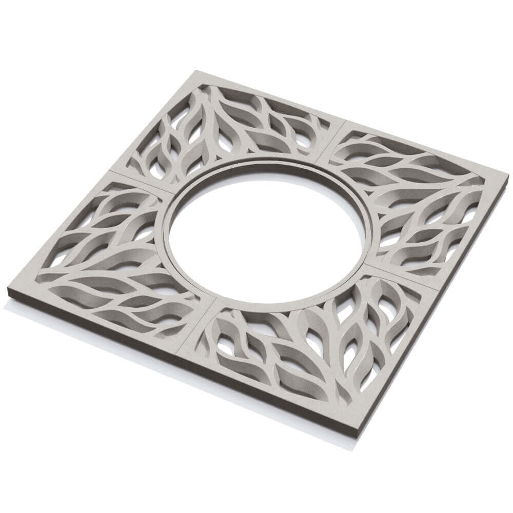 Приствольная решетка для дерева ZKING CRUST 1.2х1.2м Бежевая в Валдае фото