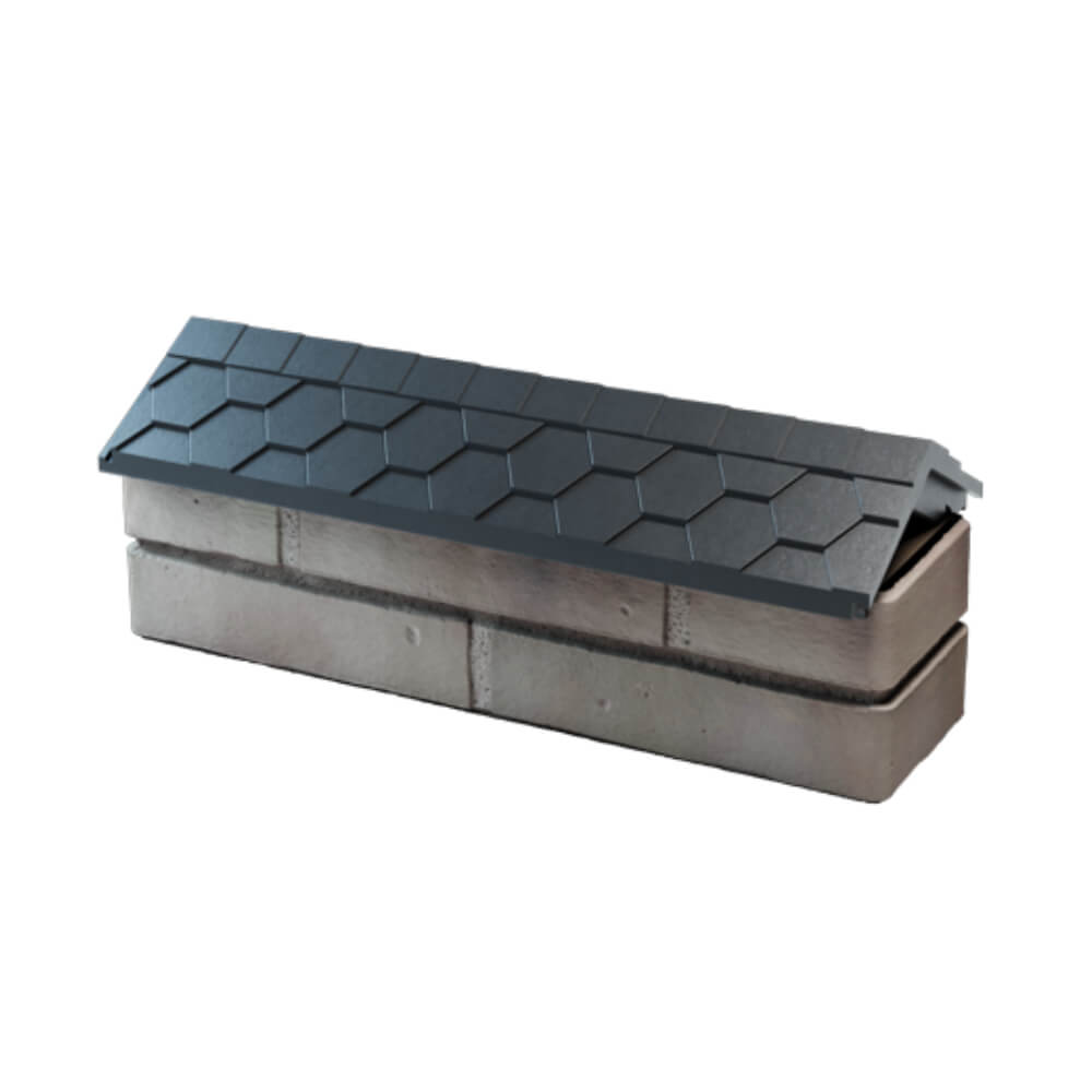 Парапет Zking Эверест Серый с посадкой на 0.5 кирпича (130мм) в Валдае фото