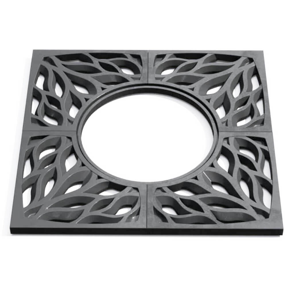 Приствольная решетка для дерева ZKING CRUST 1.2х1.2м Серая Валдай фото