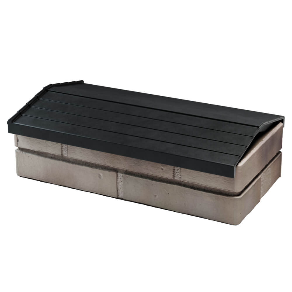 Парапет Zking Бона ХайТек Черный с посадкой на 1 кирпич (200/225/255мм) в Валдае фото