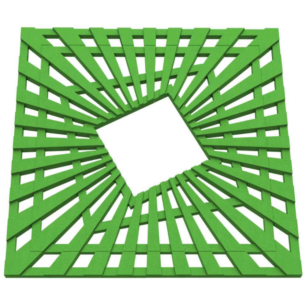 Приствольная решетка для дерева ZKING ATMOSPHERE 1.2х1.2м Зеленая в Валдае фото