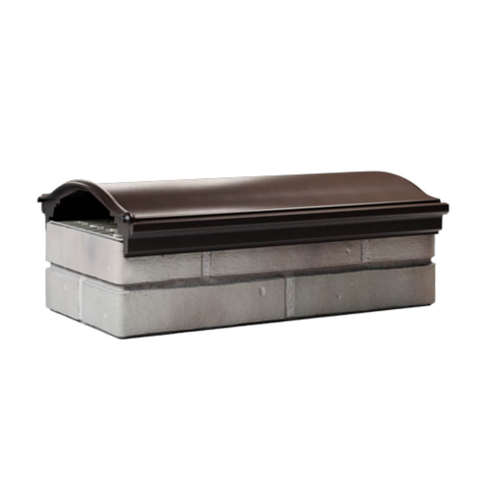 Парапет Zking Монблан Коричневый посадка на 1 кирпич (200/225/255мм) Валдай фото