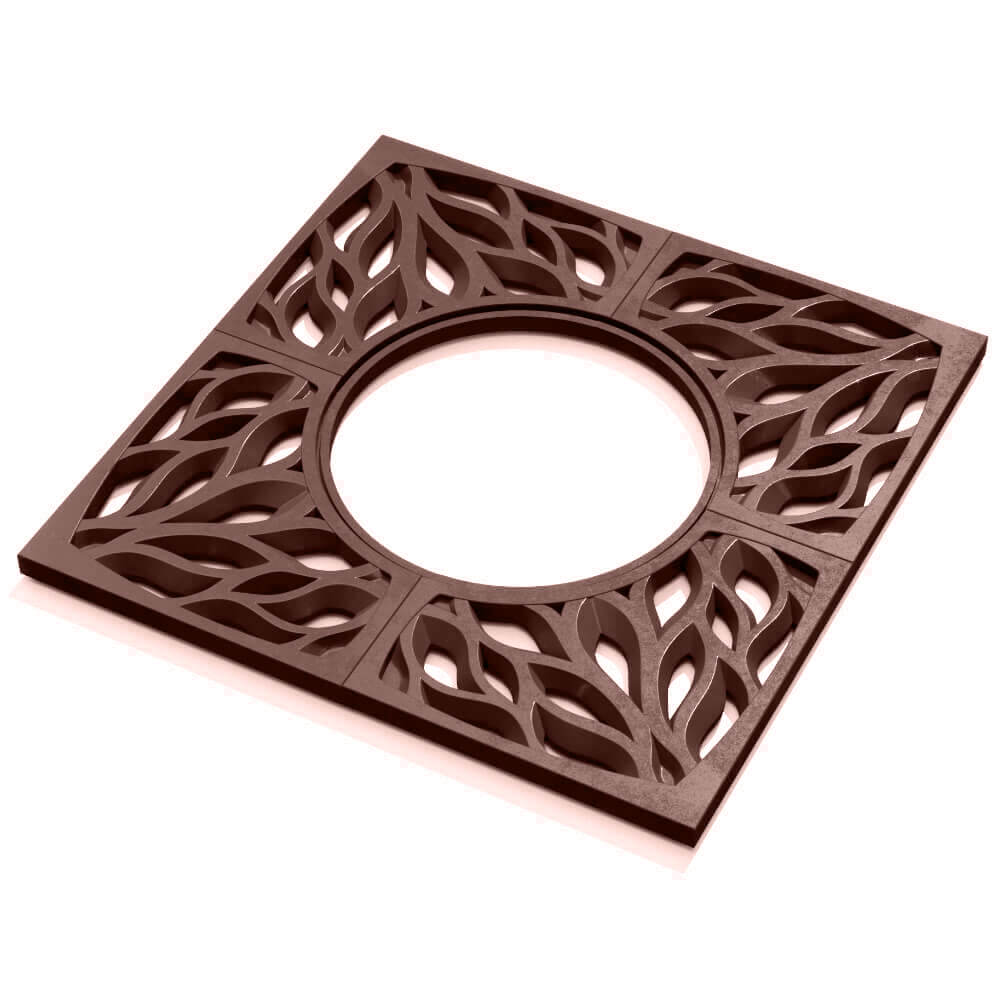 Приствольная решетка для дерева ZKING CRUST 1.2х1.2м Коричневая в Валдае фото