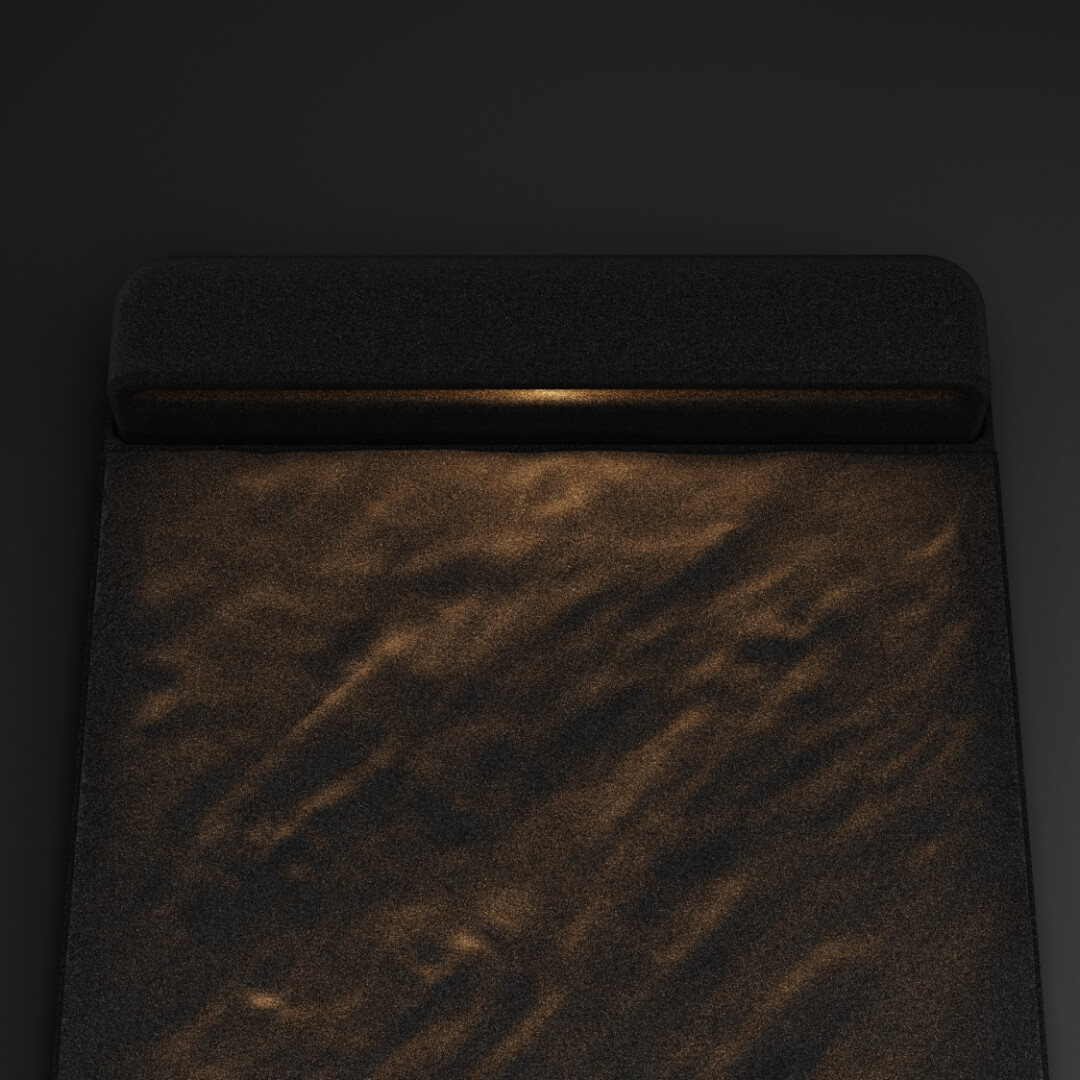 LED Светильник для шаговой плиты STONE Черный Сланец 330х75х98мм в Валдае фото