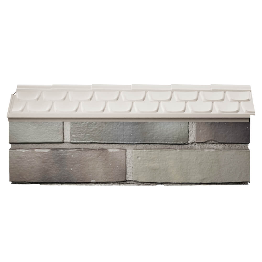 Парапет Zking Эльбрус Бежевый с посадкой на 0.5 кирпича (130мм) в Валдае фото