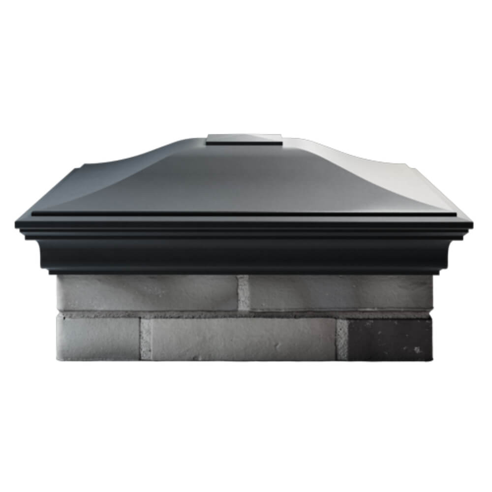 Колпак Zking Монблан Серый на столб 2х2 кирпича (515х515мм) в Валдае фото