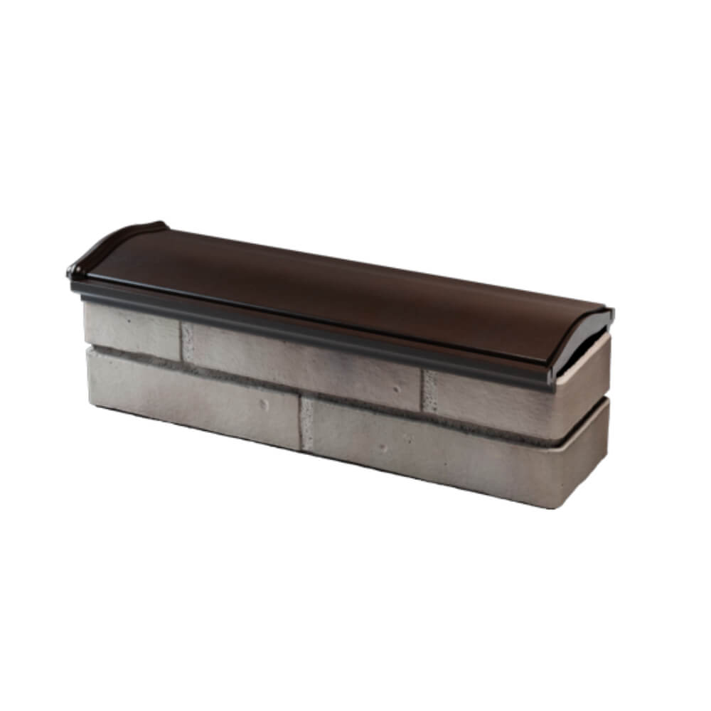 Парапет Zking Монблан Коричневый посадка на 0.5 кирпича (130мм) в Валдае фото