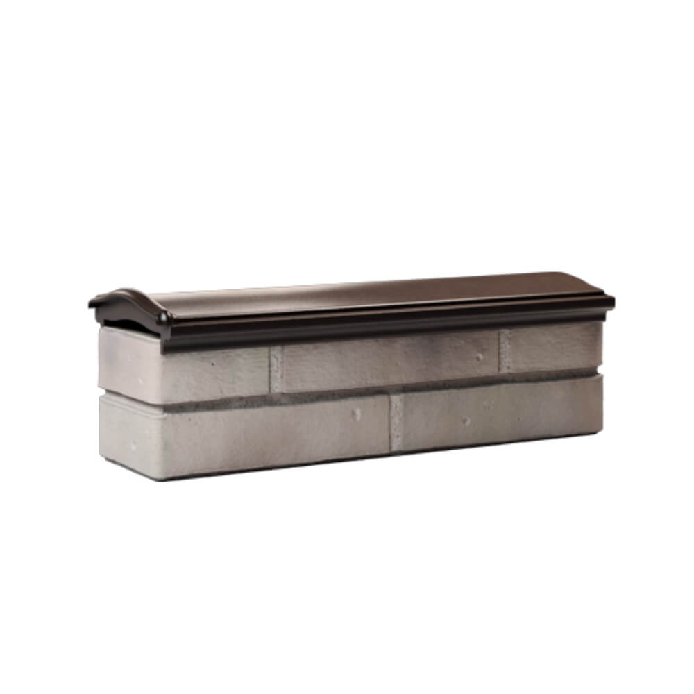 Парапет Zking Монблан Коричневый посадка на 0.5 кирпича (130мм) Валдай фото