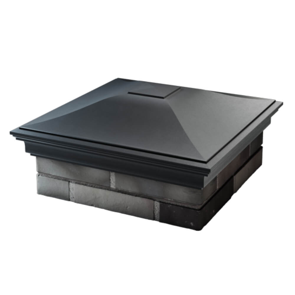 Колпак Zking Монблан Серый на столб 2х2 кирпича (515х515мм) в Валдае фото