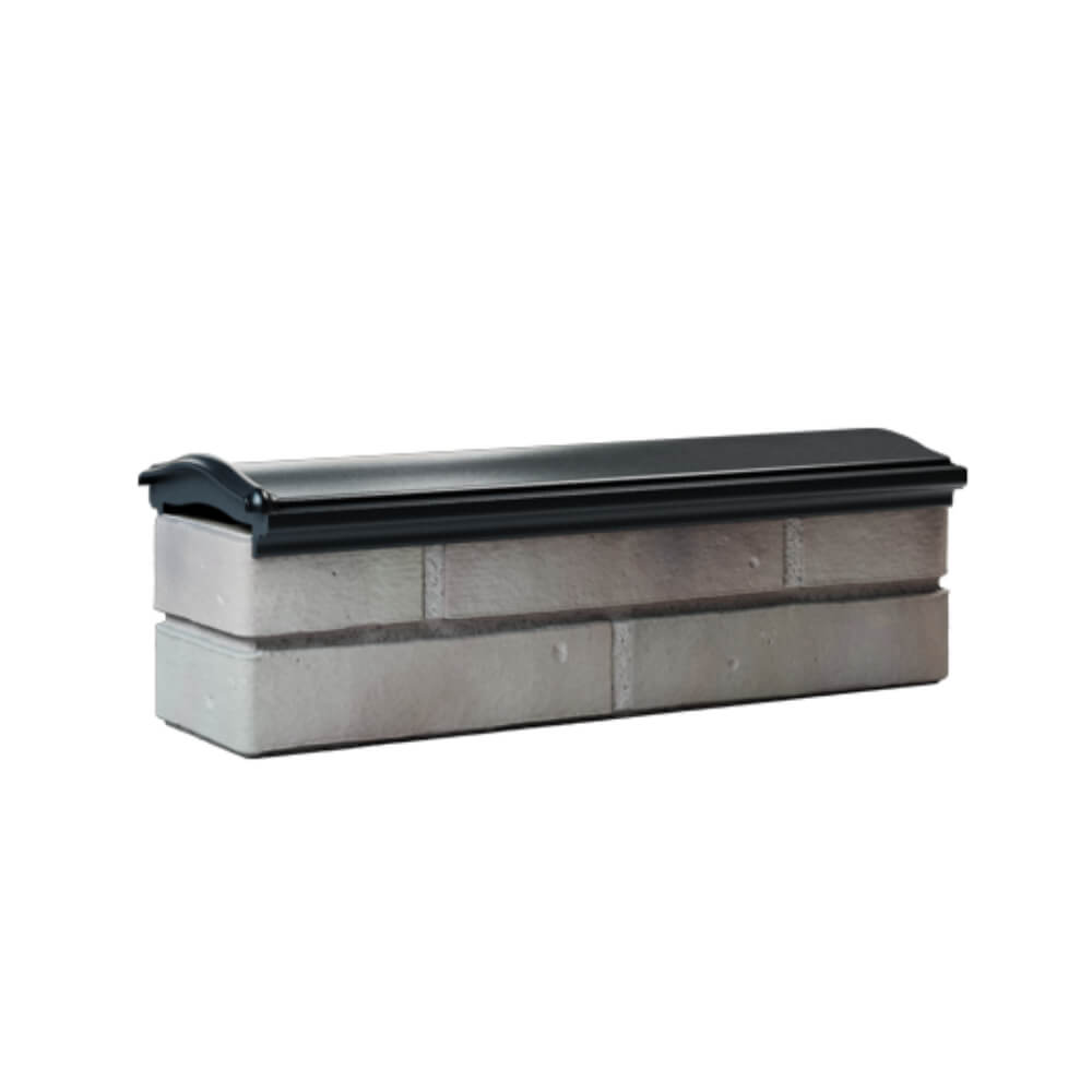 Парапет Zking Монблан Черный посадка на 0.5 кирпича (130мм) Валдай фото