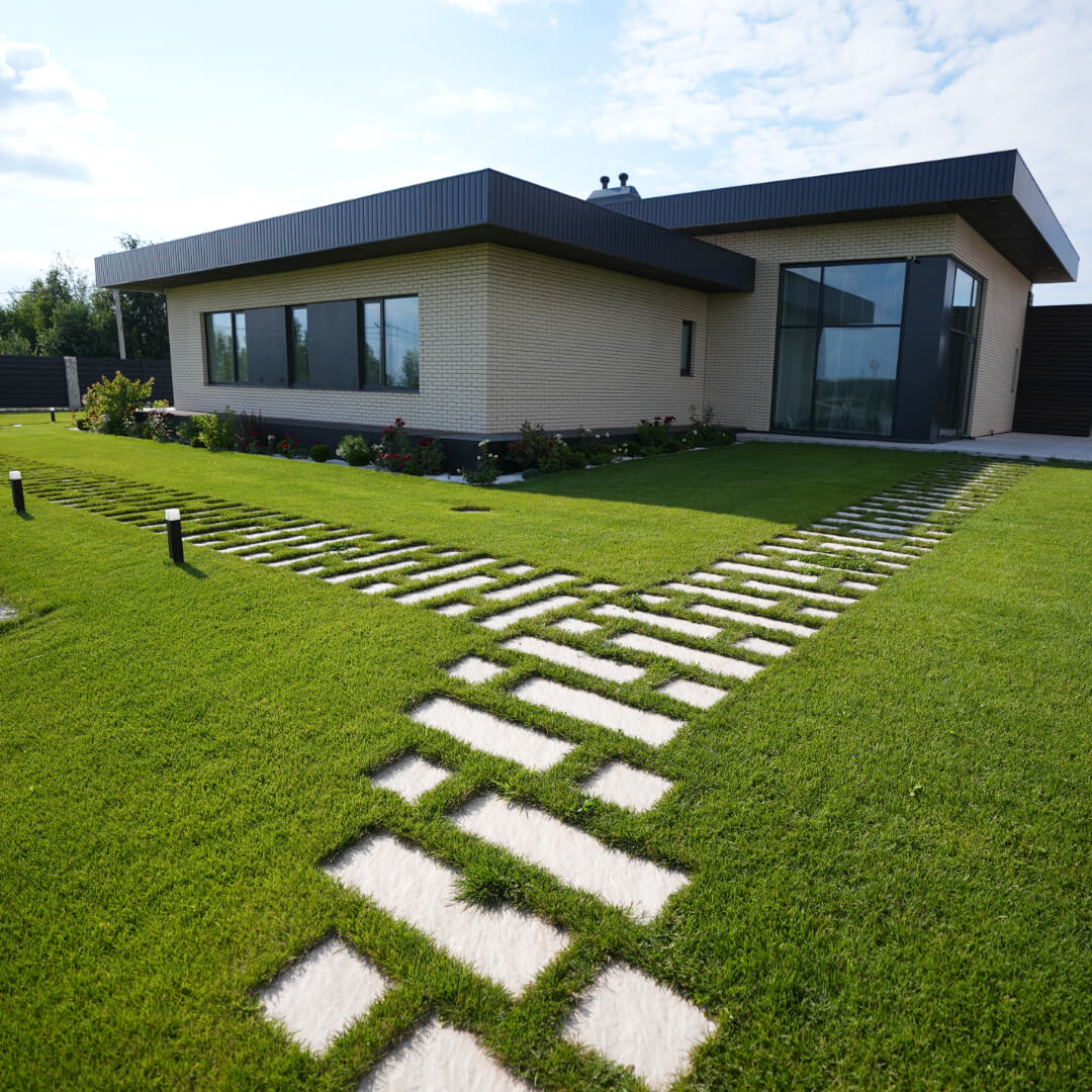 Шаговая плита STONE Светлая Галька 990х330х55мм в Валдае фото