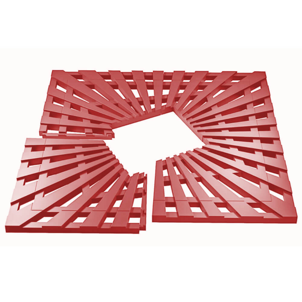 Приствольная решетка для дерева ZKING ATMOSPHERE 1.2х1.2м Красная в Валдае фото