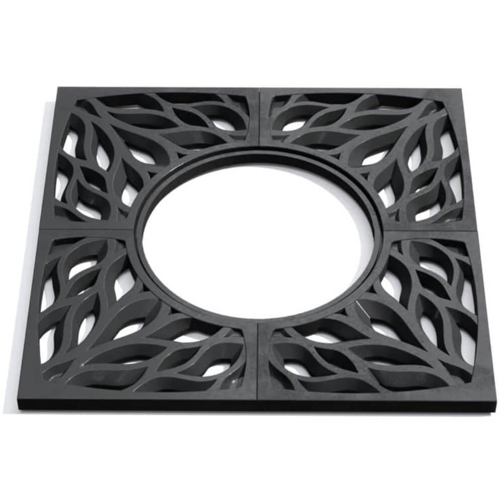 Приствольная решетка для дерева ZKING CRUST 1.2х1.2м Черная Валдай фото