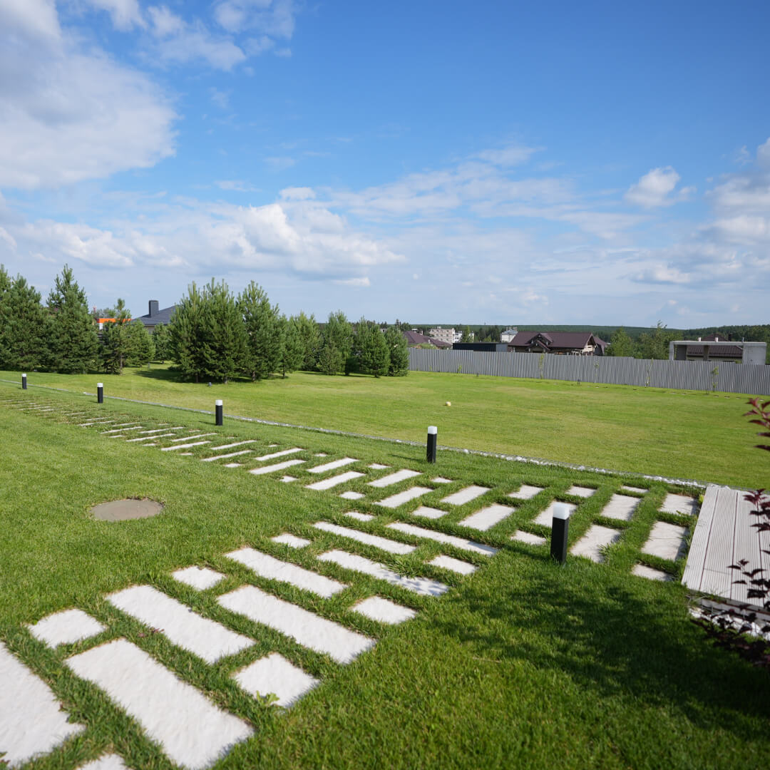 Шаговая плита STONE Светлая Галька 990х330х55мм в Валдае фото